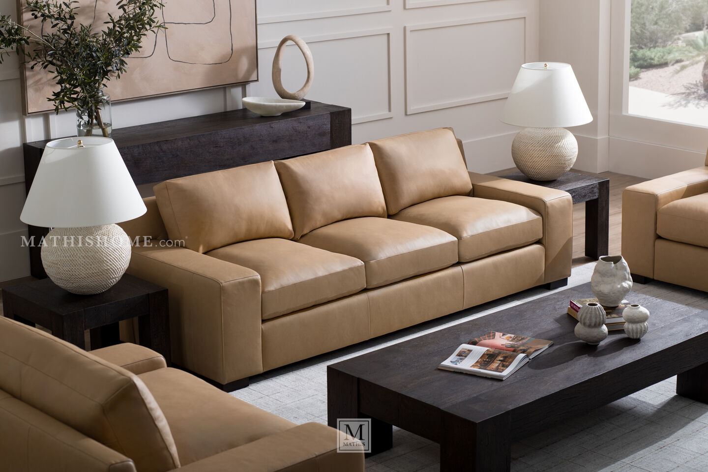 Becki Owens Ranger Biscotti Sofa in Contemporary Living